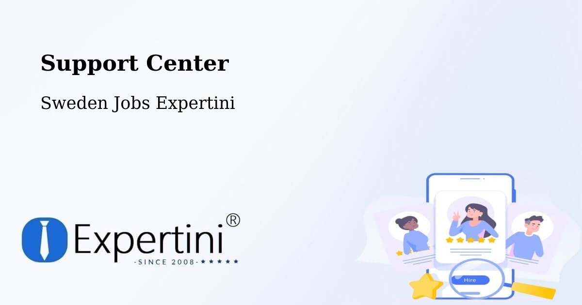 Support Services – Visby - Sweden Jobs Expertini